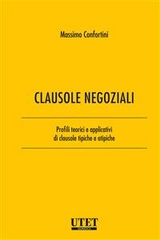 Clausole negoziali - Massimo Confortini