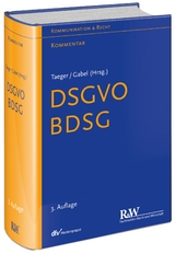 DSGVO - BDSG - Taeger, Jürgen; Gabel, Detlev; Taeger, Jürgen; Gabel, Detlev