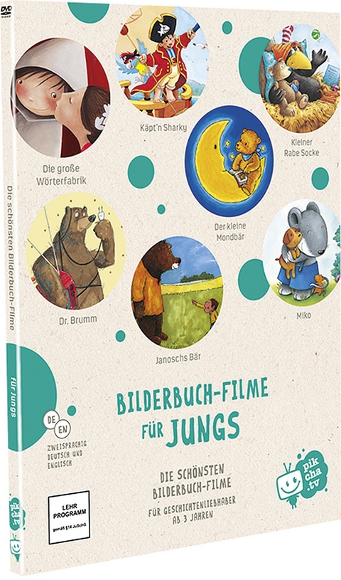 Bilderbuch-Filme f&uuml;r Jungs - Jutta Langreuter;  Moost, Jutta Langreuter, Nele Moost