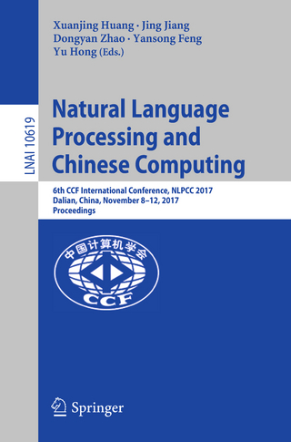 Natural Language Processing and Chinese Computing
