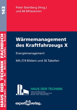 Wärmemanagement des Kraftfahrzeugs X