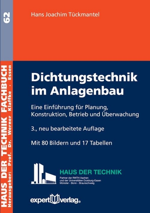 Dichtungstechnik im Anlagenbau - Hans-Joachim Tückmantel