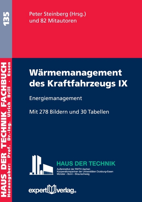 W&auml;rmemanagement des Kraftfahrzeugs, IX: - Peter Steinberg