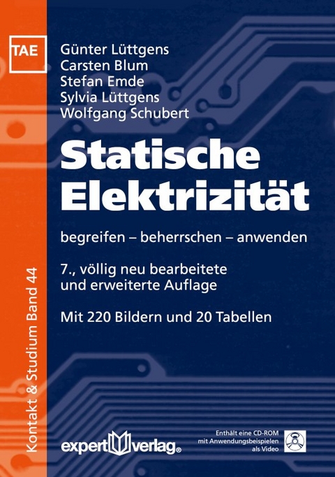 Statische Elektrizität - Günter Lüttgens, Sylvia Lüttgens, Carsten Blum, Stefan Emde, Wolfgang Schubert