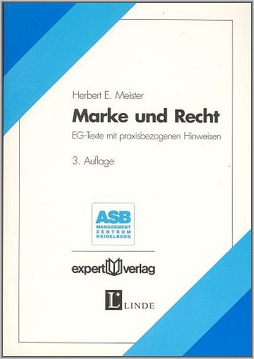 Marke und Recht - Herbert E. Meister