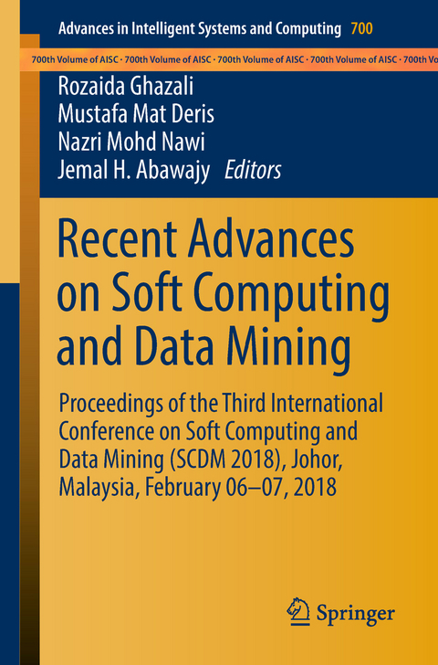 Recent Advances on Soft Computing and Data Mining - 