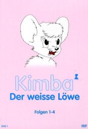 Kimba, der weisse L&ouml;we, Folge 1-4, DVD. Tl.1