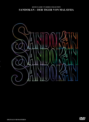 Sandokan, 3 DVDs, deutsche u. italienische Version