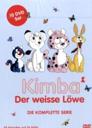 Kimba, der wei&szlig;e L&ouml;we, Die komplette Serie, 10 DVDs