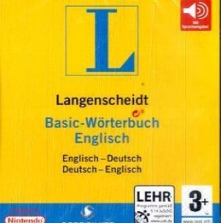 Langenscheidt Basic-Wörterbuch Englisch, Nintendo DS-Spiel