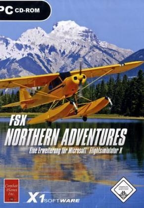 FSX Northern Adventures, w. CD-ROM