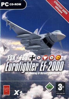 FSX / FS9 Eurofighter EF 2000, CD-ROM