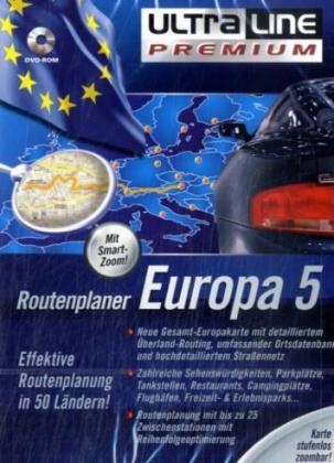 Routenplaner Europa 5, 1 DVD-ROM