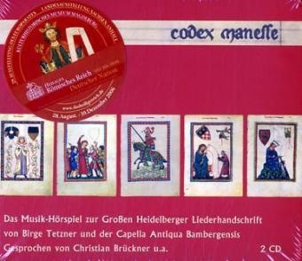 Codex Manesse, 2 Audio-CDs - Birge Tetzner