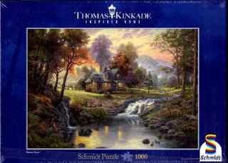 Holzhaus am Bach (Puzzle)