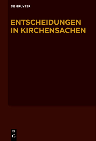 Entscheidungen in Kirchensachen seit 1946 / 1.1.-31.12.2006