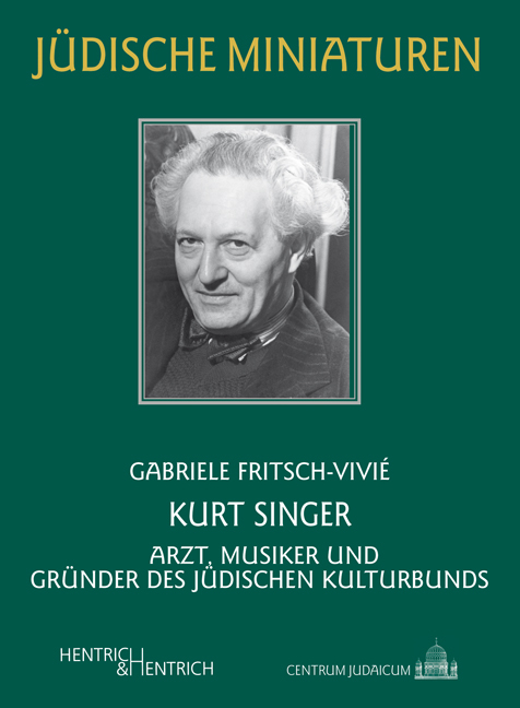 Kurt Singer - Gabriele Fritsch-Vivi&eacute;