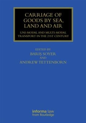 Carriage of Goods by Sea, Land and Air - 