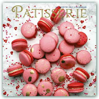 PATISSERIE 2019 SQUARE WALL CALENDAR