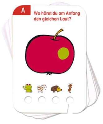 Lochkastenkarten "Anlaute erkennen"