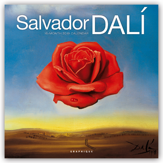 Salvatdor Dalí 2019 - 16-Monatskalender