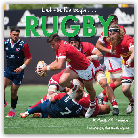 Rugby 2019 - 16-Monatskalender