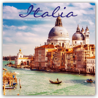 ITALIA 2019 SQUARE WALL CALENDAR