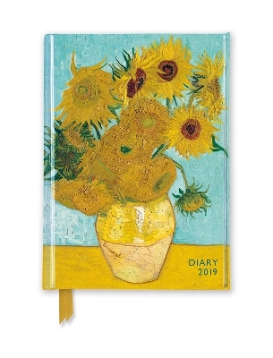 Van Gogh - Sunflowers Pocket Diary 2019