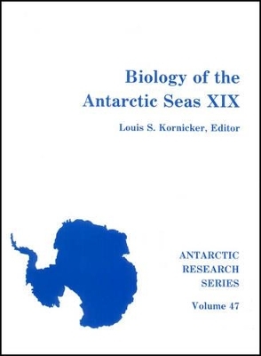 Biology of the Antarctic Seas XIX - 