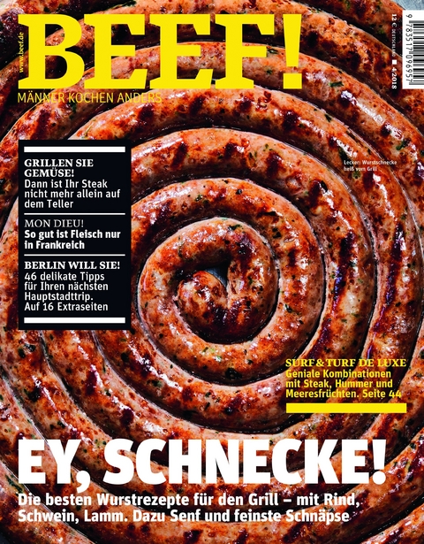 BEEF! Heft 04/2018 - F&uuml;r M&auml;nner mit Geschmack - 