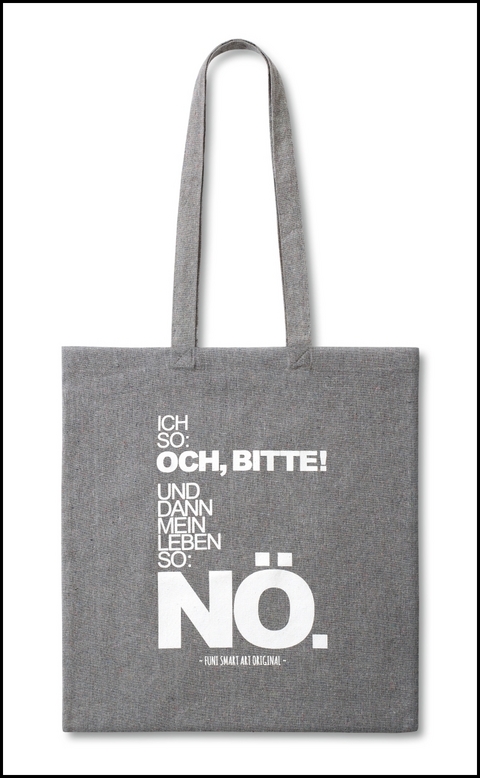 Stoffbeutel FUNI SMART ART &ndash; N&Ouml; -  FUNI SMART ART