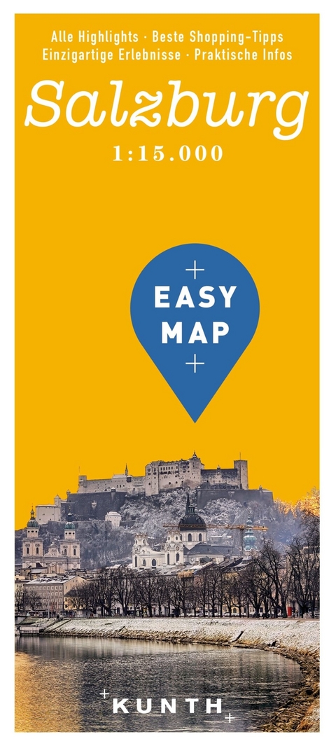 KUNTH EASY MAP Salzburg 1:15.000