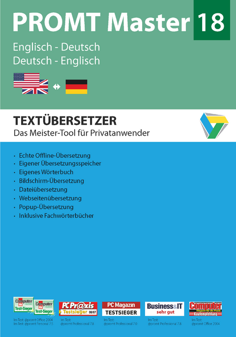 PROMT Master 18 Englisch-Deutsch