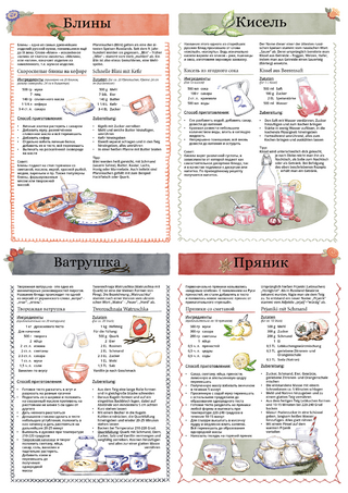 Plakat: Guten Appetit - Russische Rezepte