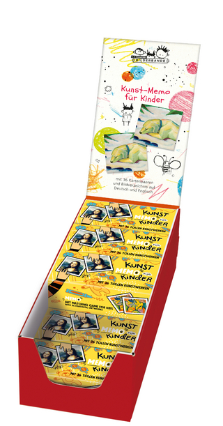 Kunst für Kinder | Art for Kids 10 Spiele im Verkaufsdisplay