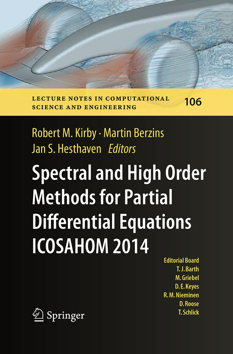 Spectral and High Order Methods for Partial Differential Equations ICOSAHOM 2014 - 