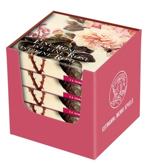 Eine Rose ist eine Rose ist eine Rose. Memo