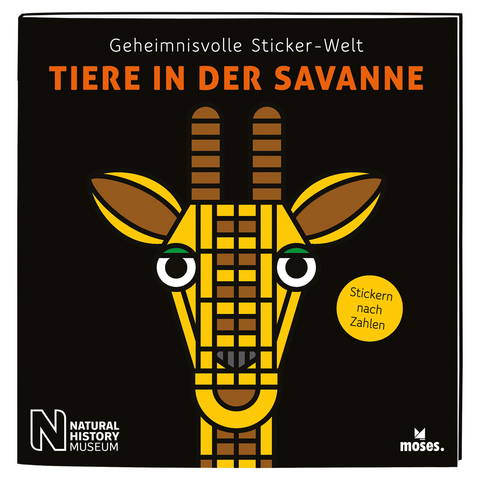Geheimnisvolle Sticker-Welt: Tiere in der Savanne - Carola von Kessel