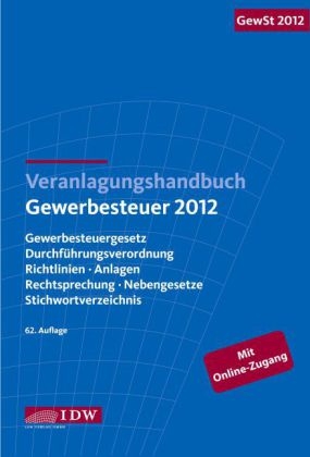 Veranlagungshandbuch Gewerbesteuer 2012: GewSt 2012
