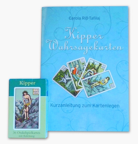 Set mit Buch und Karten: Kipper Wahrsagekarten - Carola Ri&szlig;-Tafilaj