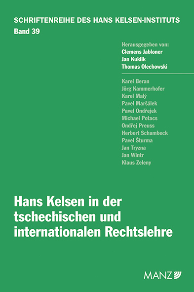 Hans Kelsen in der tschechischen und internationalen Rechtslehre - 