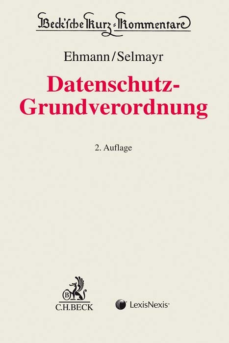 Datenschutz-Grundverordnung - 