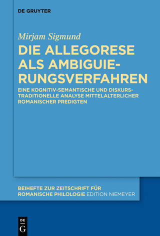 Die Allegorese als Ambiguierungsverfahren