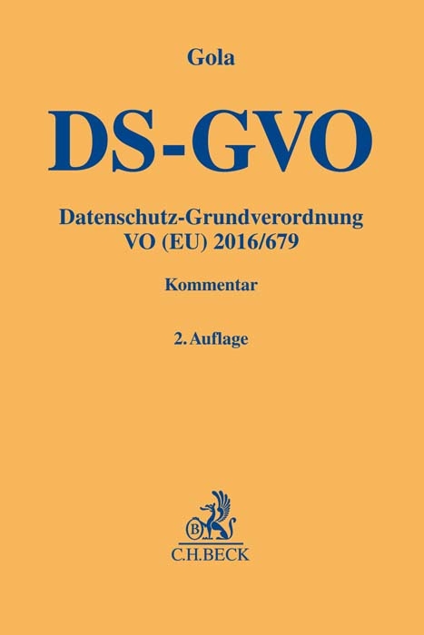 Datenschutz-Grundverordnung VO (EU) 2016/679 - 