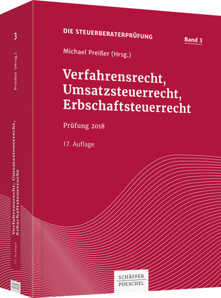 Verfahrensrecht, Umsatzsteuerrecht, Erbschaftsteuerrecht