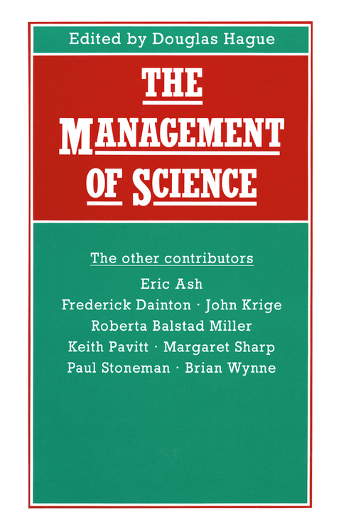 The Management of Science - 