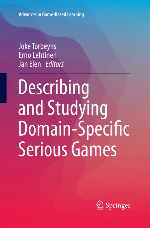 Describing and Studying Domain-Specific Serious Games - 