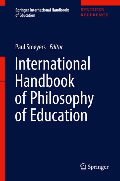 International Handbook of Philosophy of Education - 