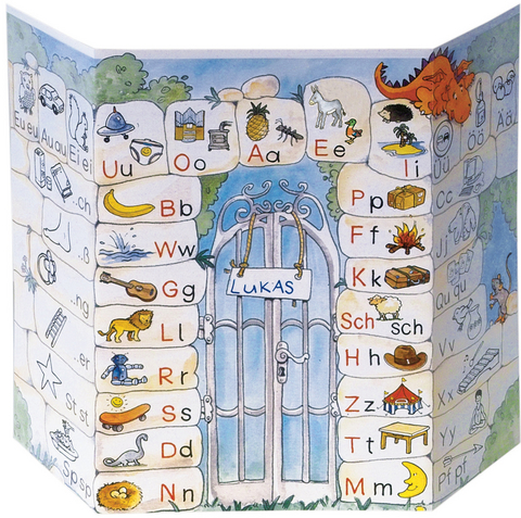 10er-Set Buchstabentabelle Druckschrift - Bernd Jockweg