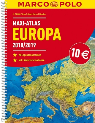 MARCO POLO Maxi-Atlas Europa 2018/2019
